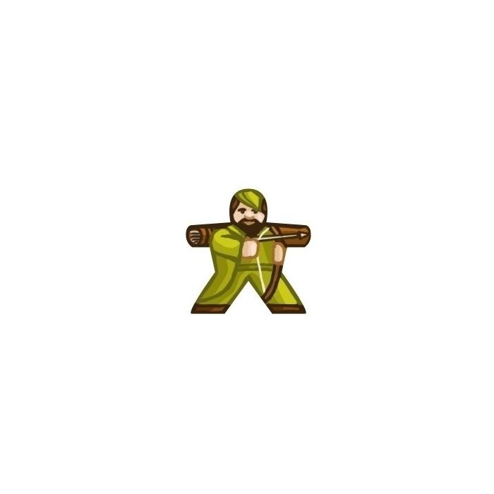 Robin - Aufkleber für Meeple