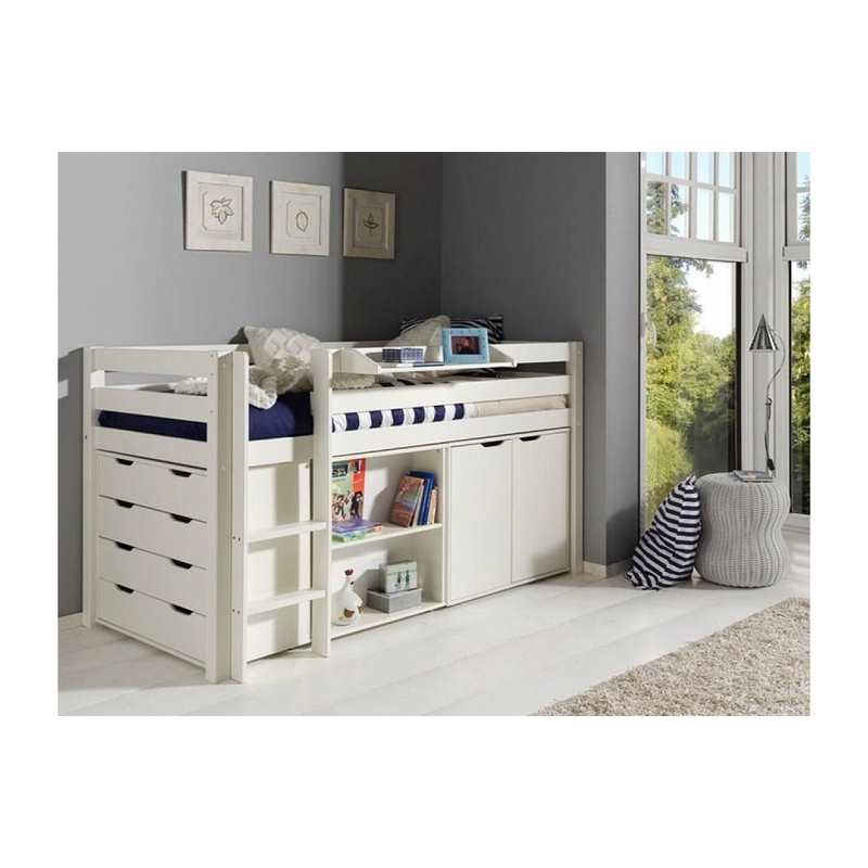 Commode Pino blanc