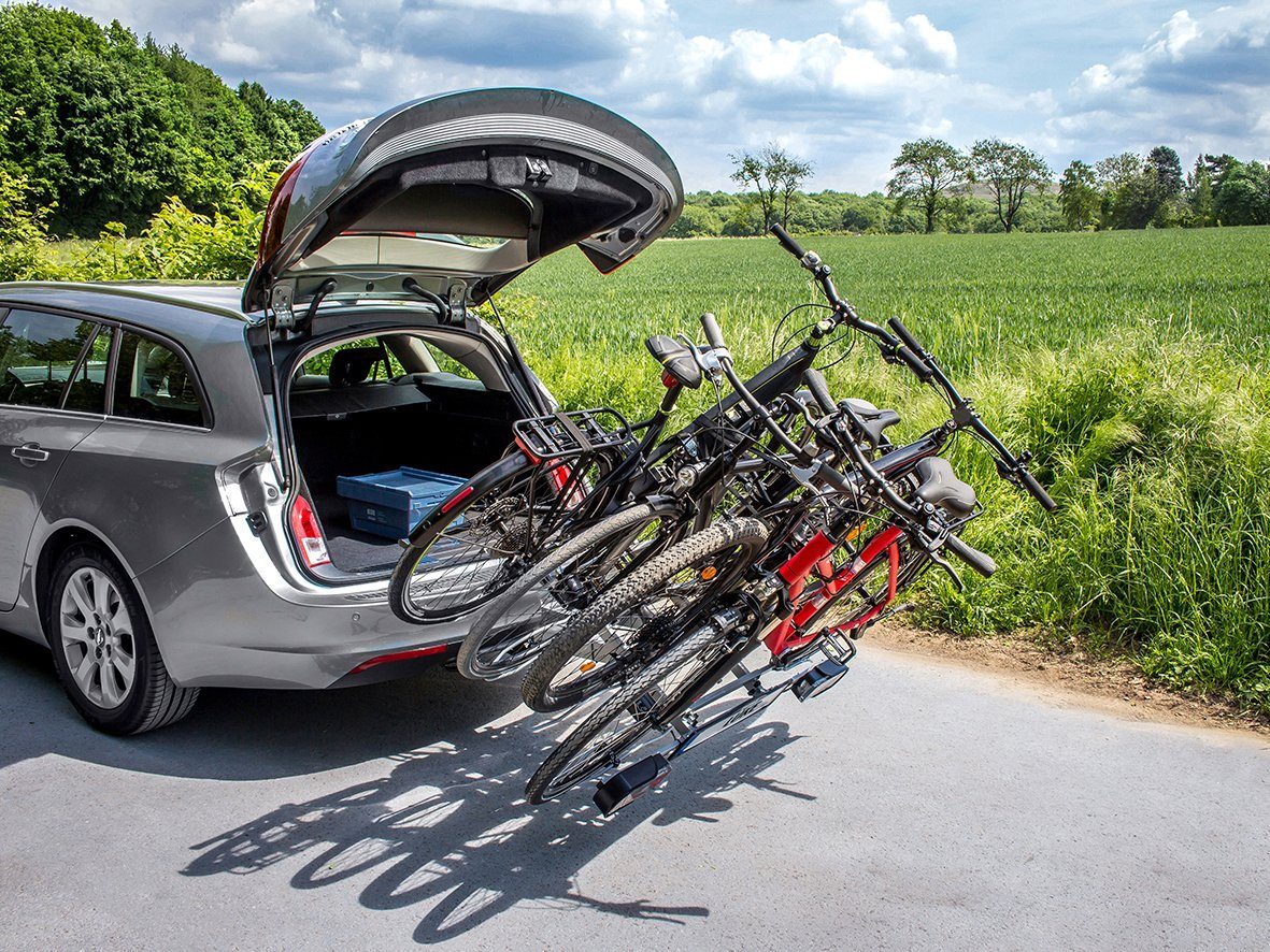 EUFAB Kupplungsfahrradträger Luke, für max. 4 Räder
