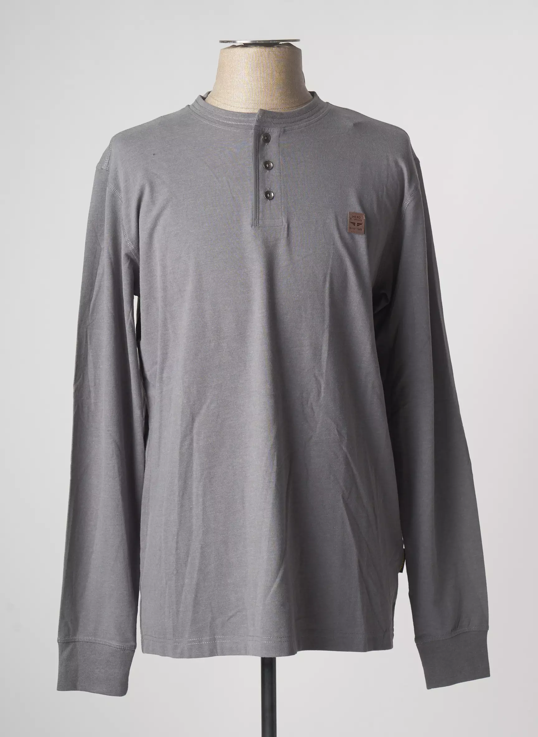 Hero By John Medoox Tshirts Homme couleur gris