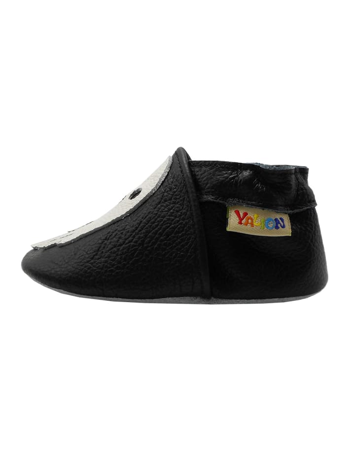Yalion Leder-Krabbelschuhe 