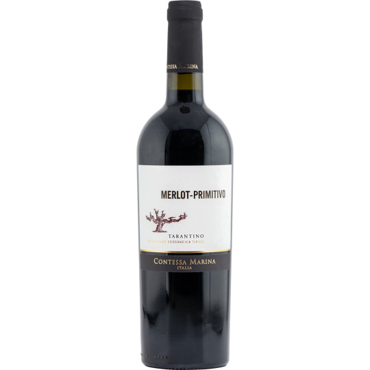 Contessa Marina Primitivo-Merlot Rotwein 0,75L
