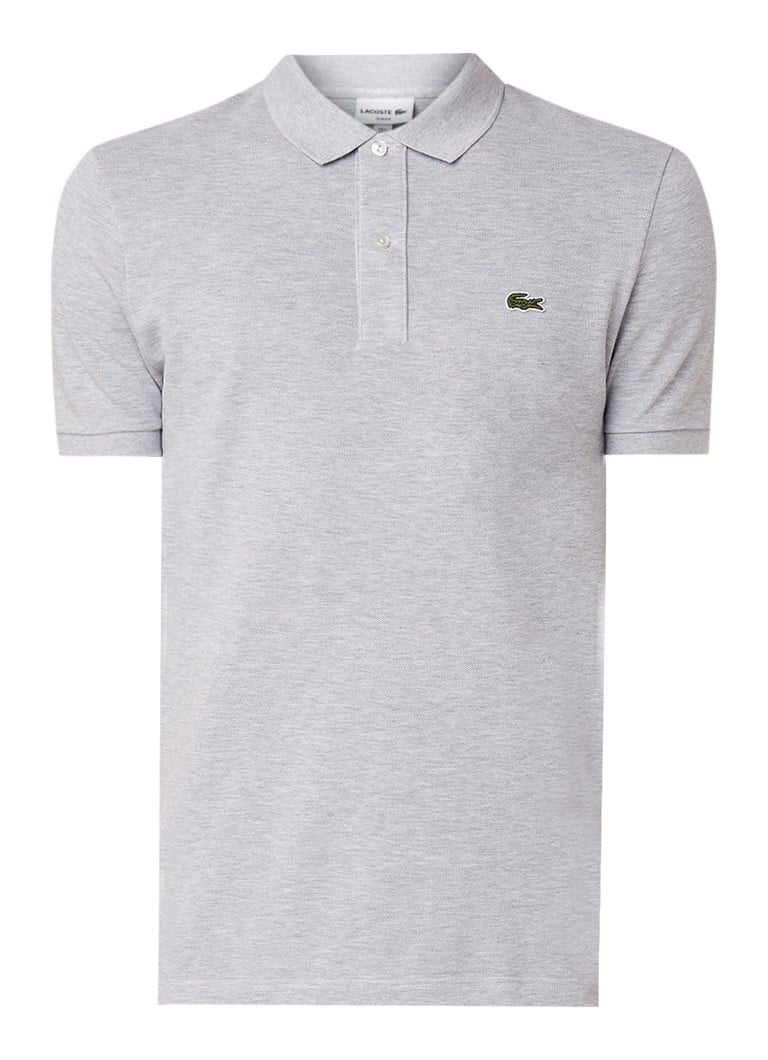Lacoste slim fit polo made of cotton piqué