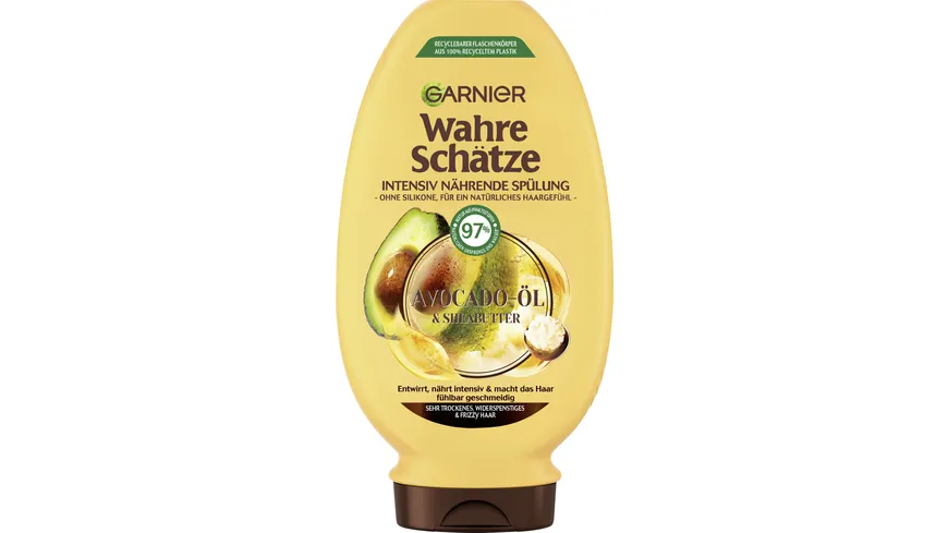 Wahre Schätze Spülung Avocado-Öl/Sheabutter 250 ml
