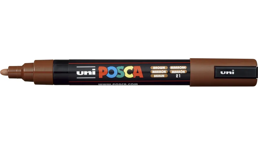 FABER-CASTELL  Marker UNI POSCA PC-5M braun braun