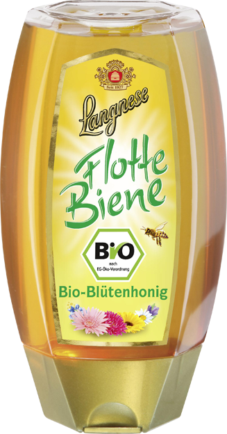 Langnese Flotte Biene Bio-Blütenhonig