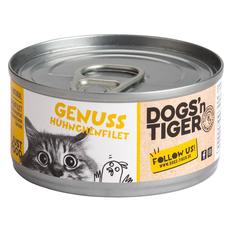 Sparpaket Dogs'n Tiger Cat Filet 24 x 70 g