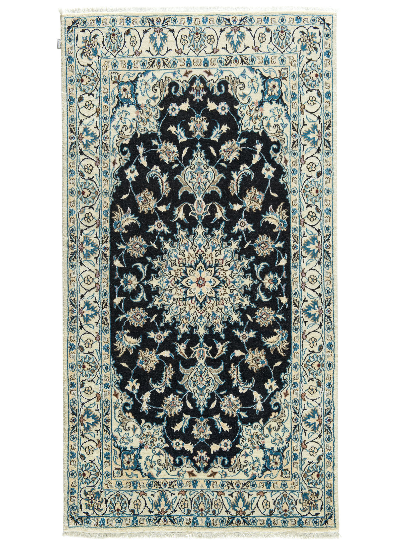 Kaschmar Nain 12 Lah ca. 115 x 218 cm, Unikat / Einzelstück