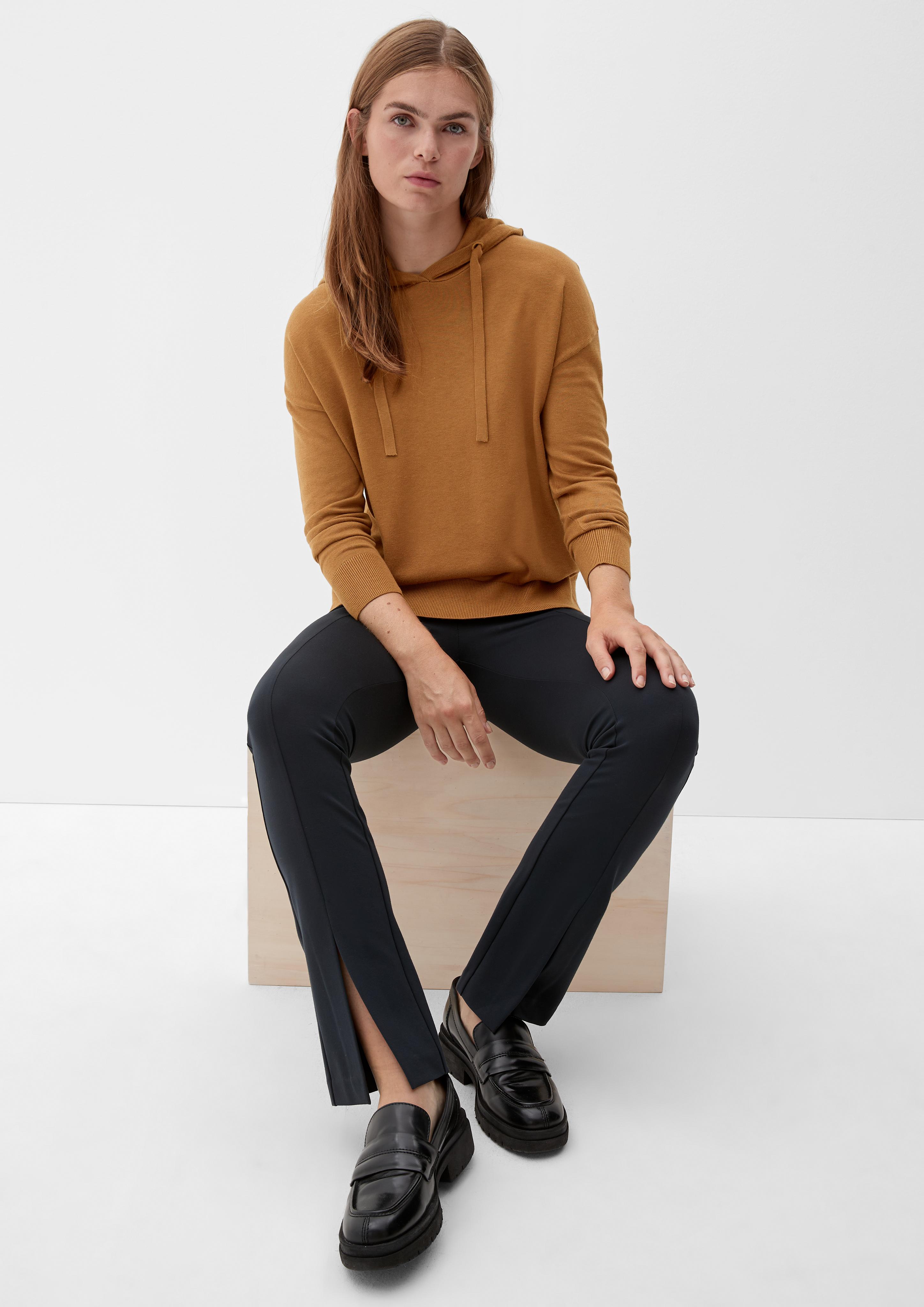 Feinstrickpullover aus Viskosemix  2121106-8469