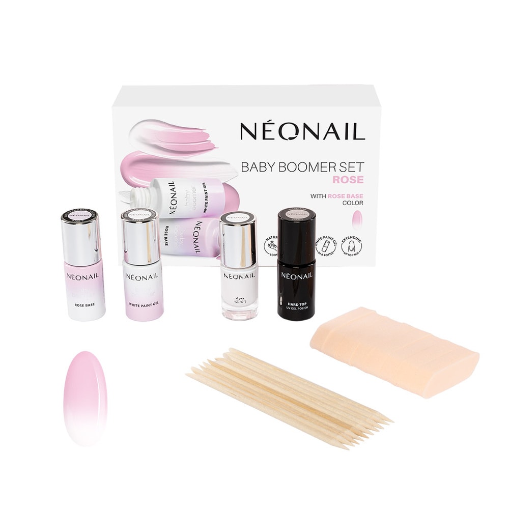 neonail BABY BOOMER SET ROSE KITS
