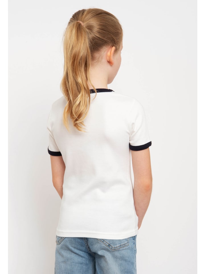 Logoshirt T-Shirt Der kleine Maulwurf in weiss-dunkelblau günstig kaufen
