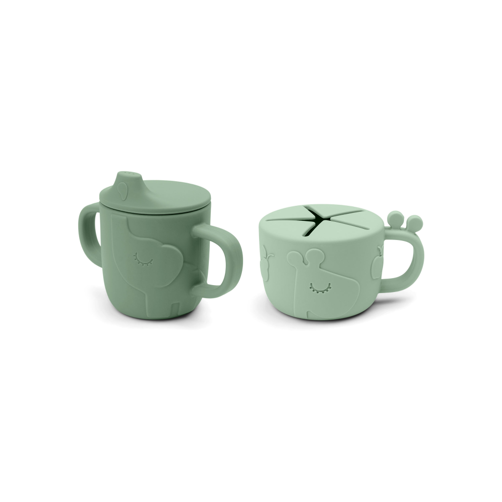Snack & Trinkbecher Set Peekaboo