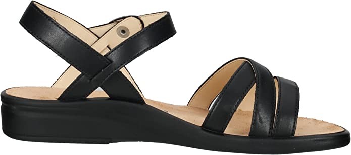 GANTER Klassische Sandalen schwarz