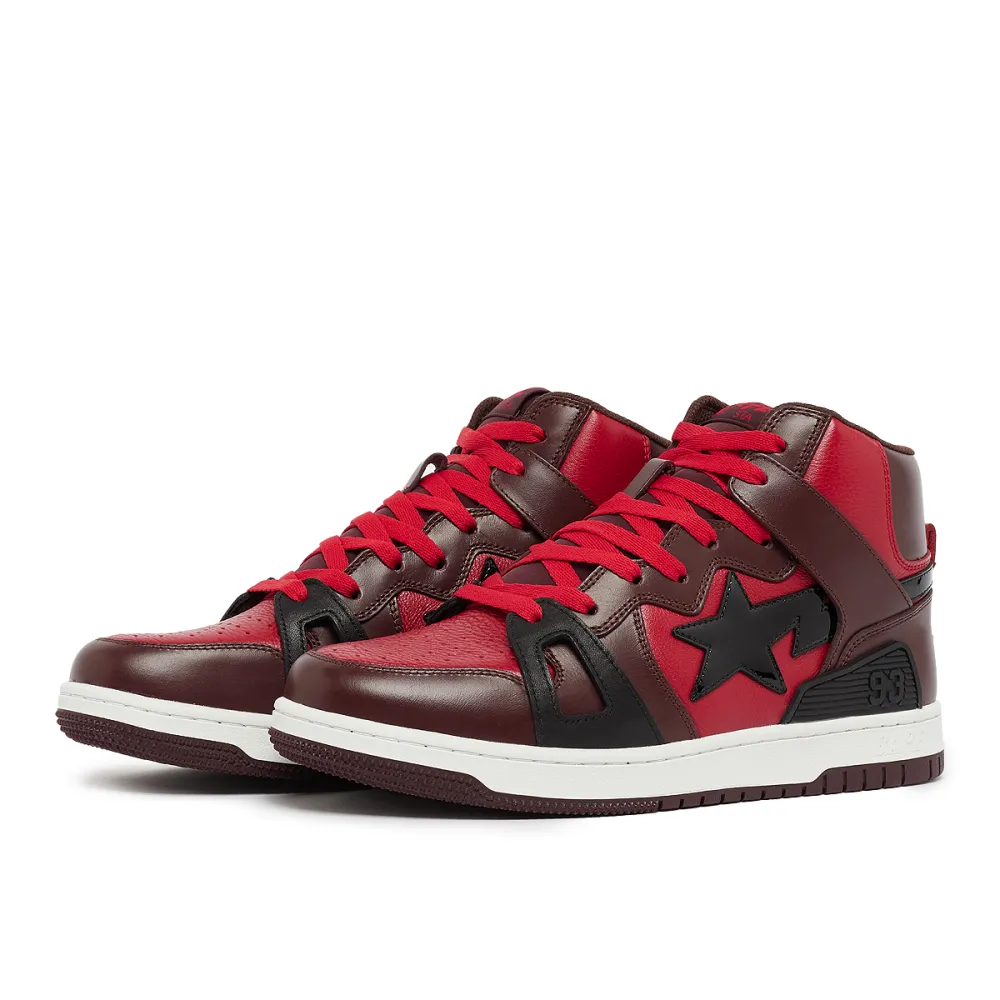 A Bathing Ape Bape Sta 93 Hi 001FWJ301019I-RED / rot