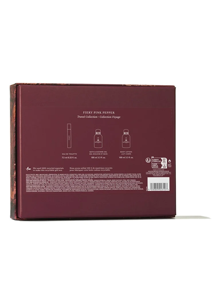 Molton Brown Fiery Pink Pepper -matkalahjasetti - Rajoitettu erä