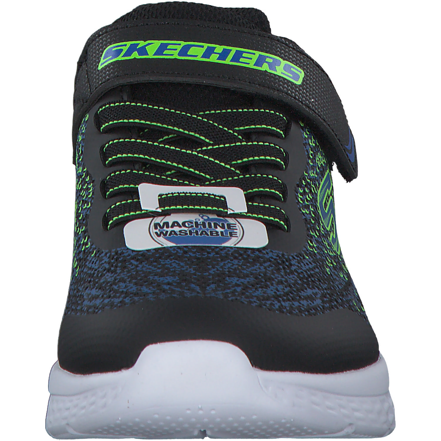 Skechers 403920L, Sneakers Low, Kinder, black/blue/lime