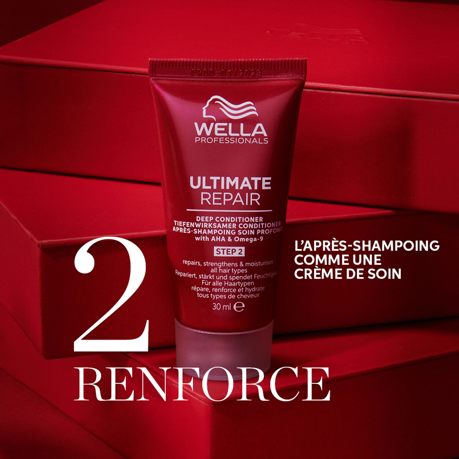 Wella Ultimate Repair Coffret Réparation Ultime pour cheveux abîmés - 3 Produits