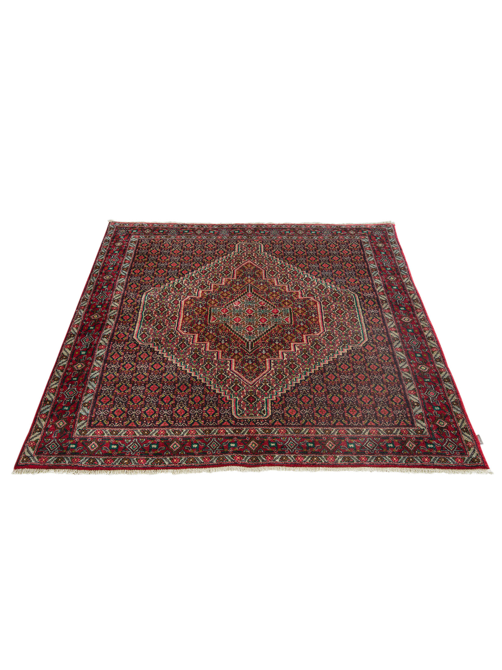 Senneh ca. 128 x 160 cm, Unikat / Einzelstück