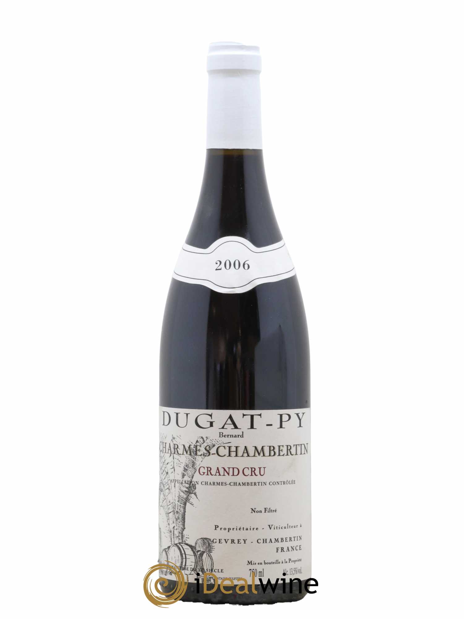 Charmes-Chambertin Grand Cru Dugat-Py  2006 - Lot de 1 Bouteille