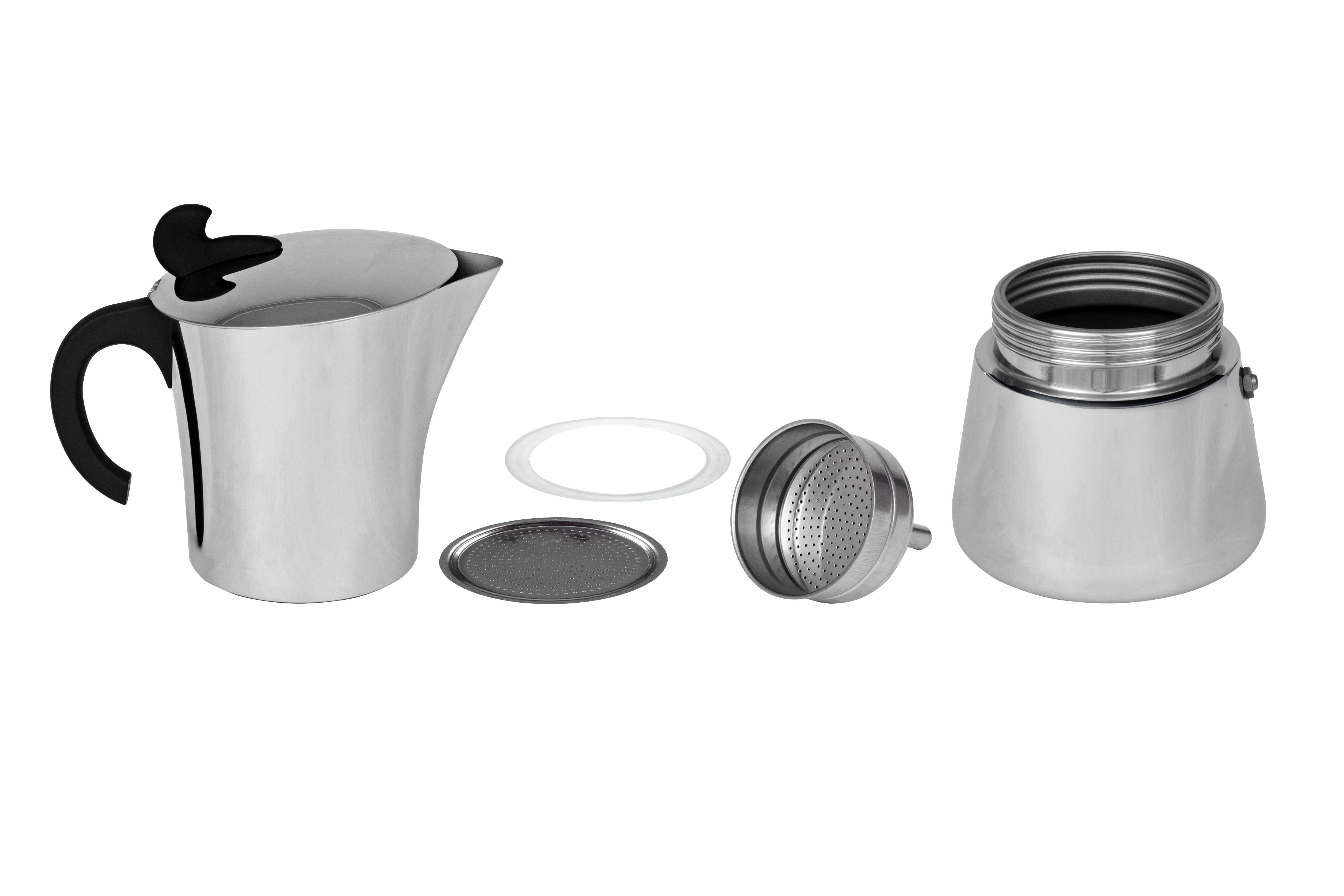 Basic Nature Espressokocher BasicNature Espresso Maker 'Edelstahl'