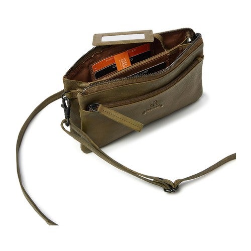 dR Amsterdam Clutch Olive