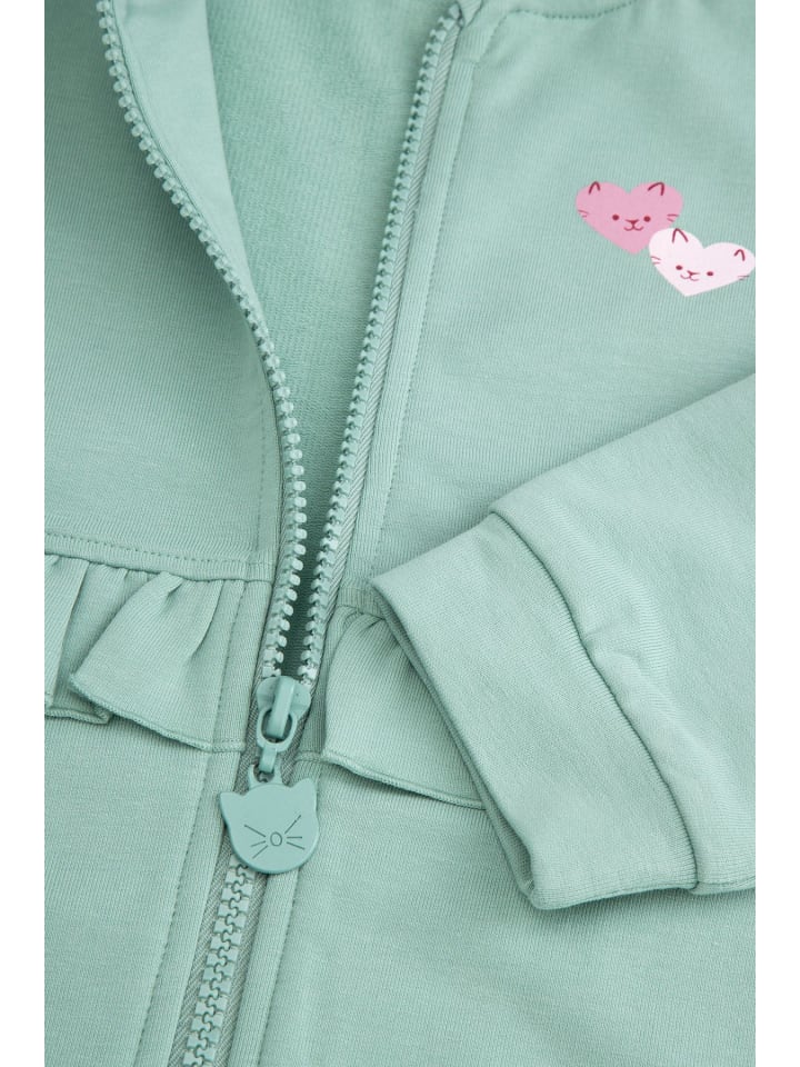 Coccodrillo Reißverschlussjacke in grün günstig kaufen
