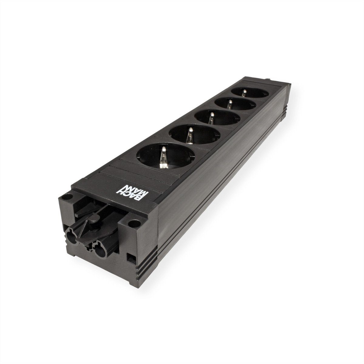 Bachmann STEP BASE Schutzkontakt Steckdosenleiste (Kabellänge 0 m), 5x CEE7/3
