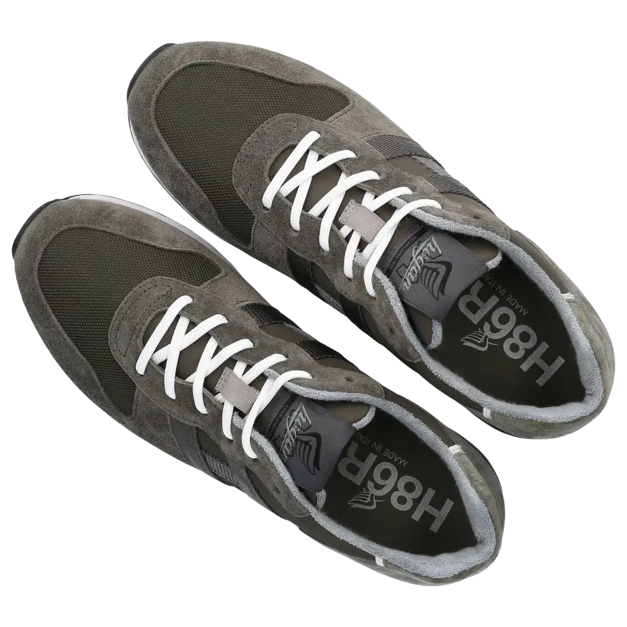 Hogan - Sneaker low H383 Veloursleder - grün