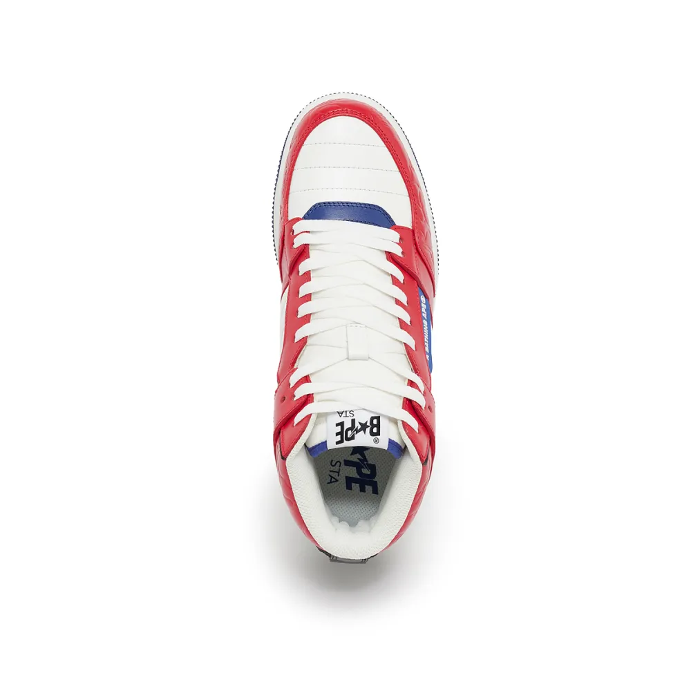 A Bathing Ape Wmns Sta 88 Mid 1 L 001FWJ302027IRED / rot
