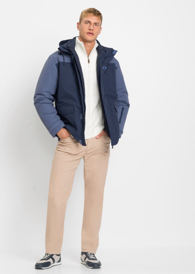 3 in 1-Funktionswinterjacke mit Stepp-Innenjacke