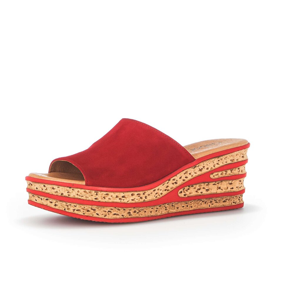 Gabor fashion Pantolette rot
