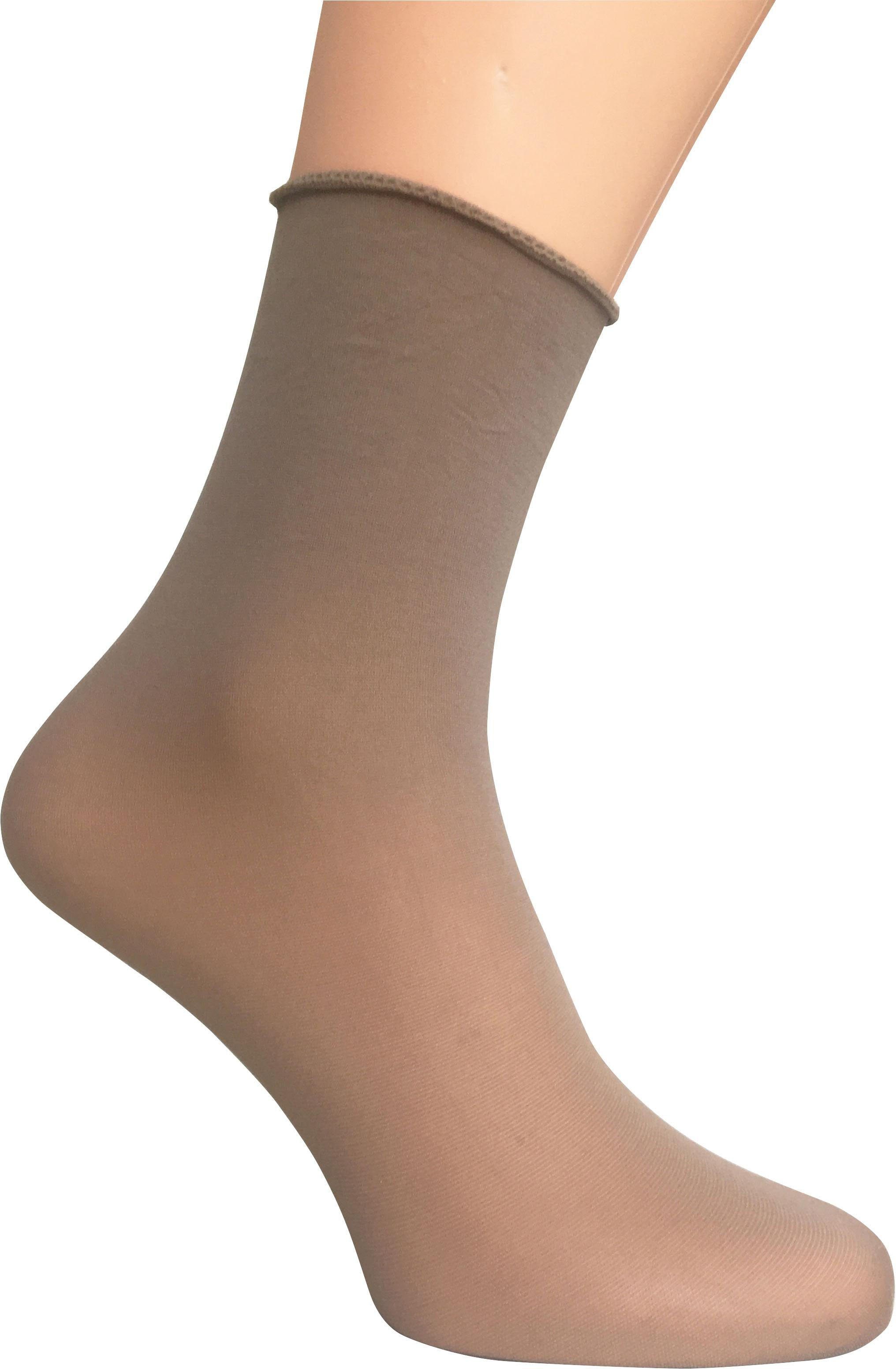 Janastyle Diabetikersocken Lollopop (3-Paar) ohne Druckrand, Einheitsgröße