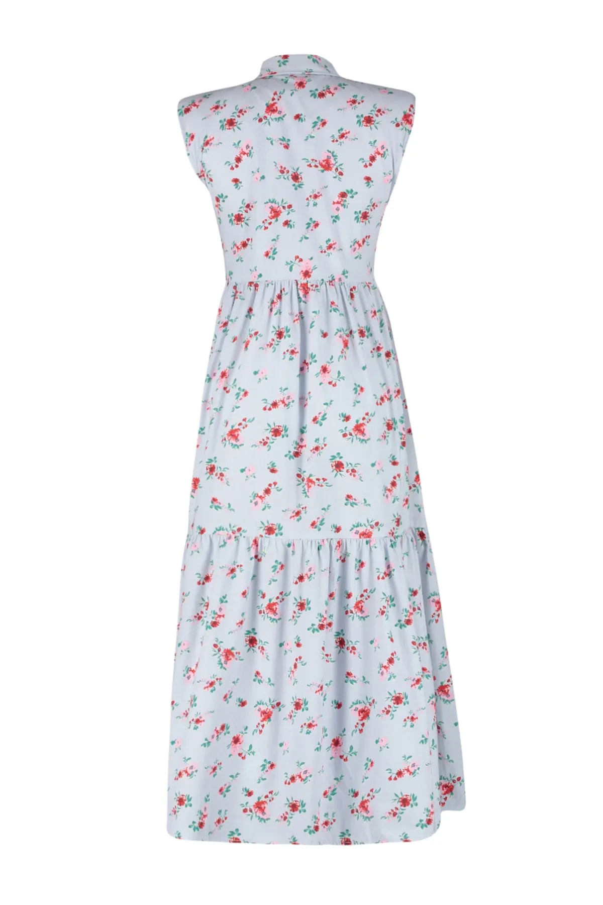 Trendyol Collection  Blaues gewebtes Hemd-Webkleid TWOSS23EL02131