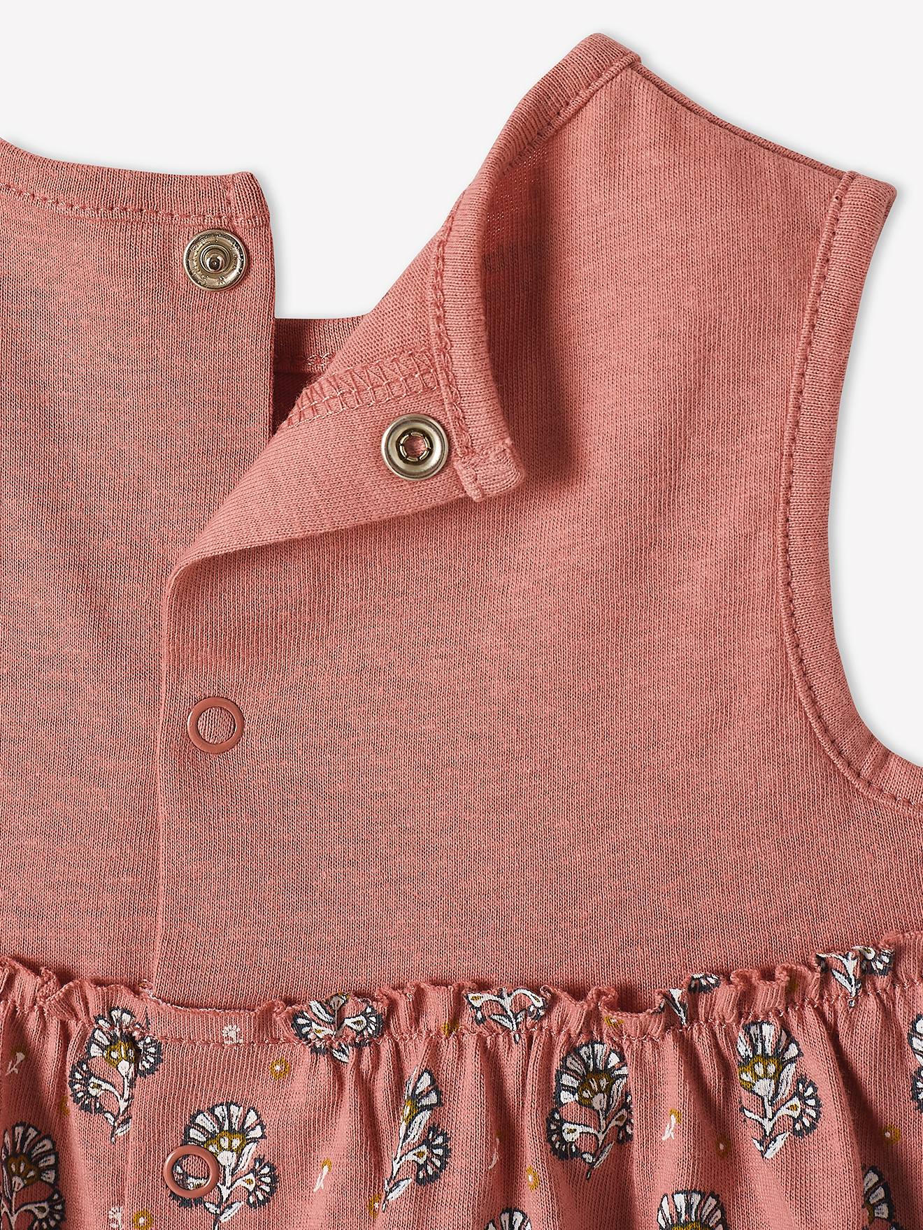 Robe et bandeau assorti bébé fille écru