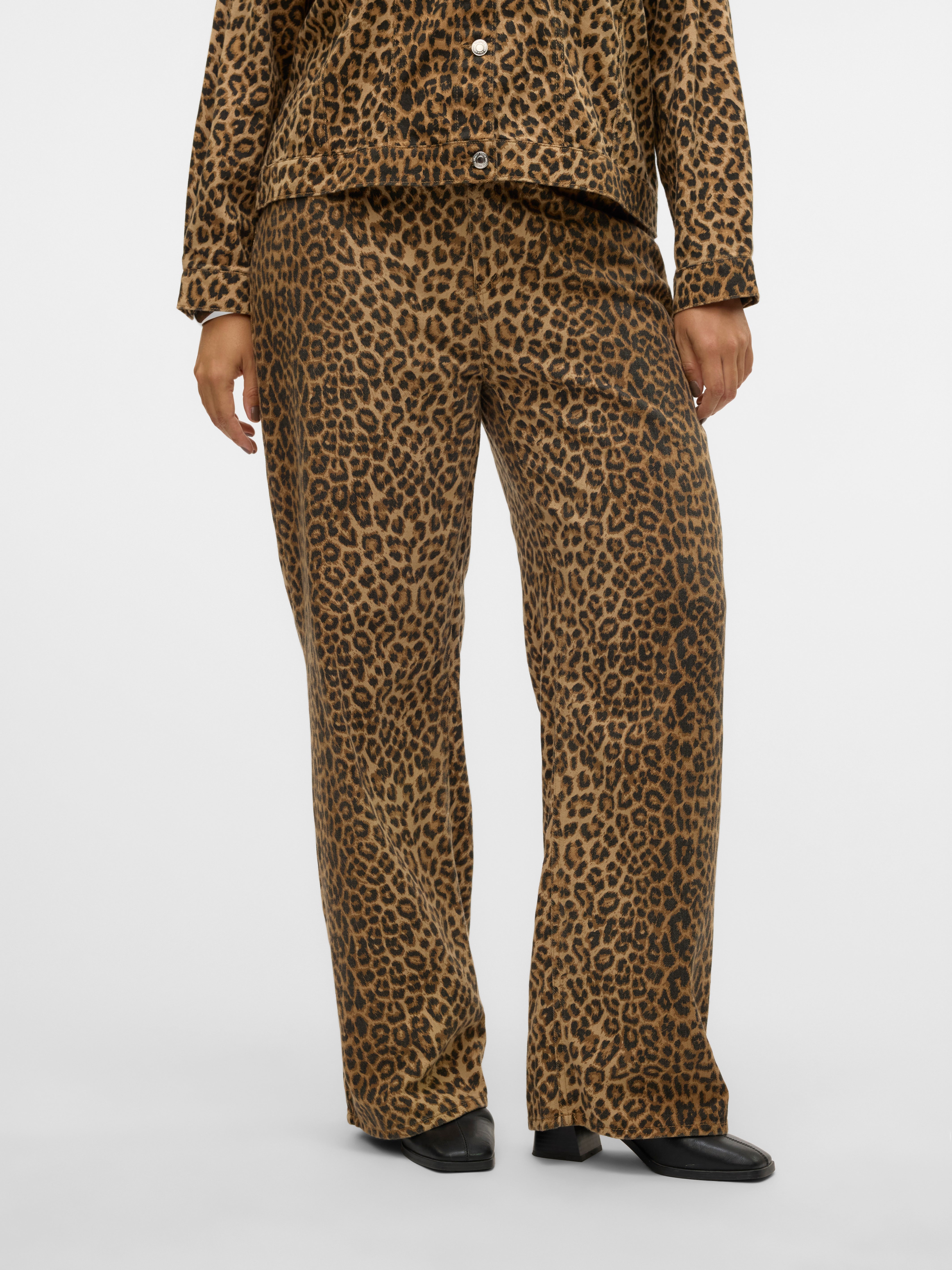 VMCTESSA Hohe Taille Weiter Beinschnitt Jeans