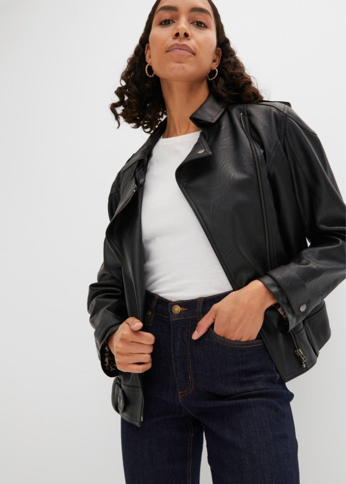 Komfort-Stretch-Jeans, Wide, High Waist