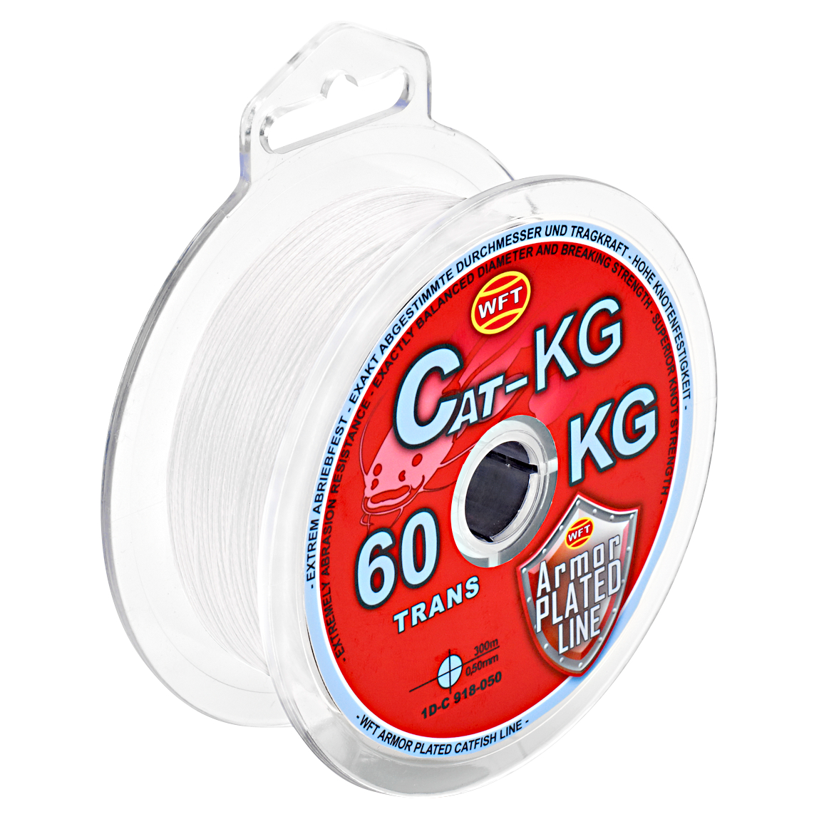 WFT Angelschnur Cat KG (transparent, 300 m)