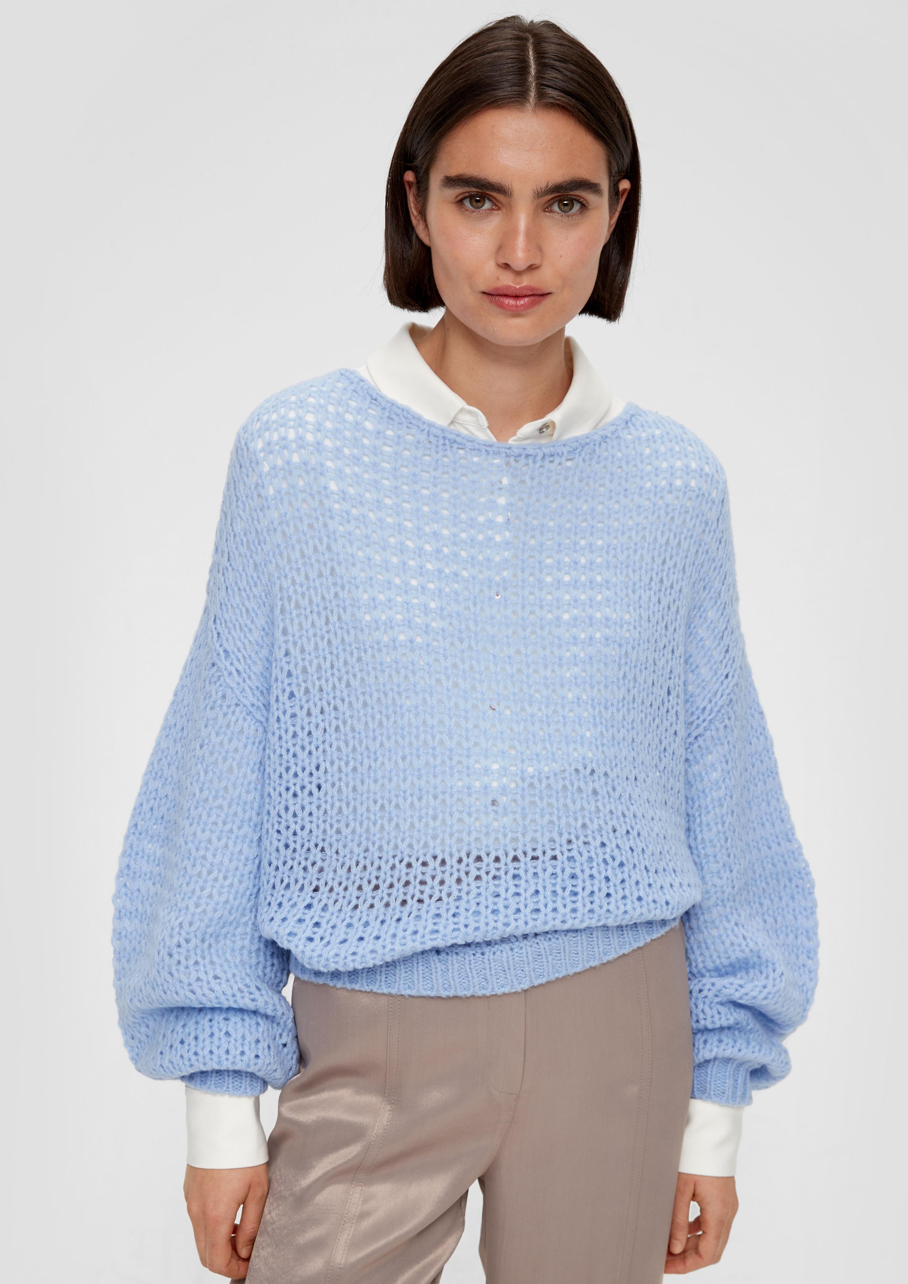Strickpullover mit Stehkragen  2142245-5071