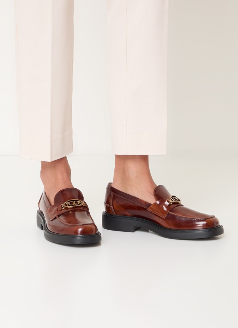 Tod's Loafer in calfskin with logo