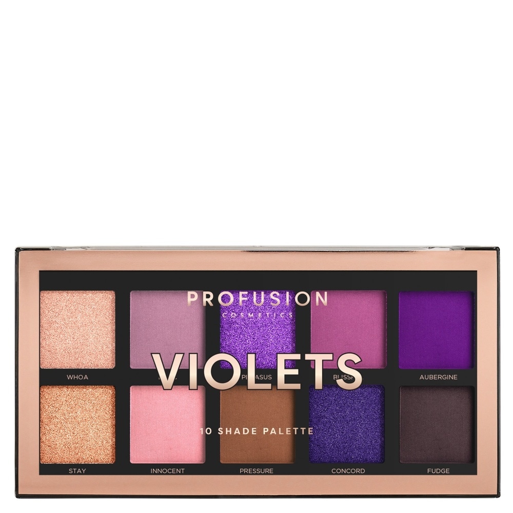 Profusion Cosmetics Palette Yeux Violets Palette de fards à paupière