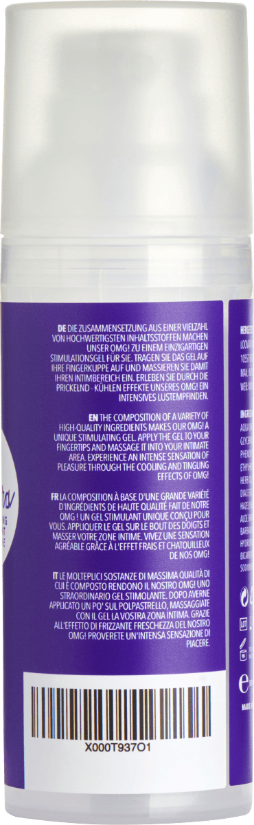 Orgasmusgel OMG! für Sie, 50 ml