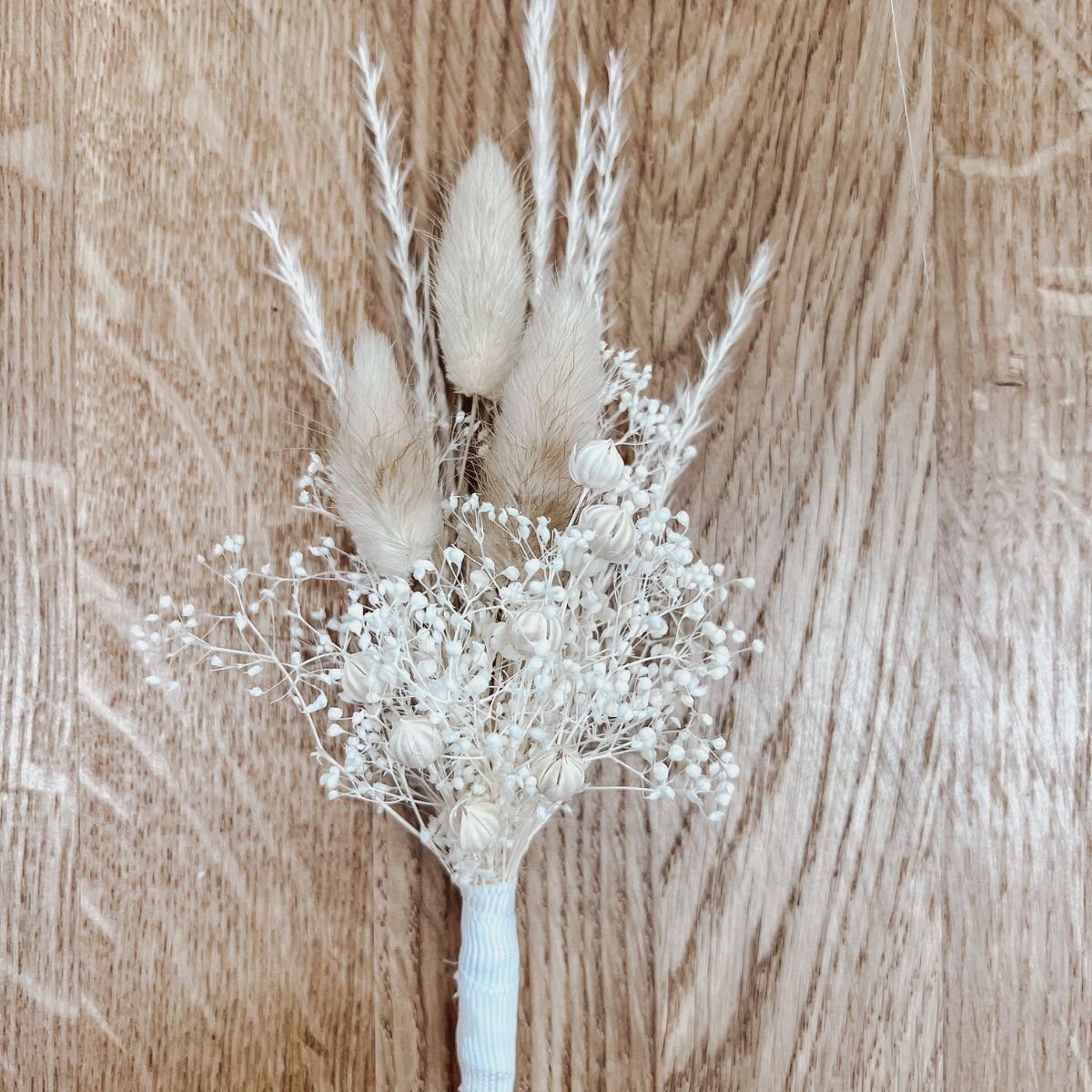 Trockenblume Brautstrauß 