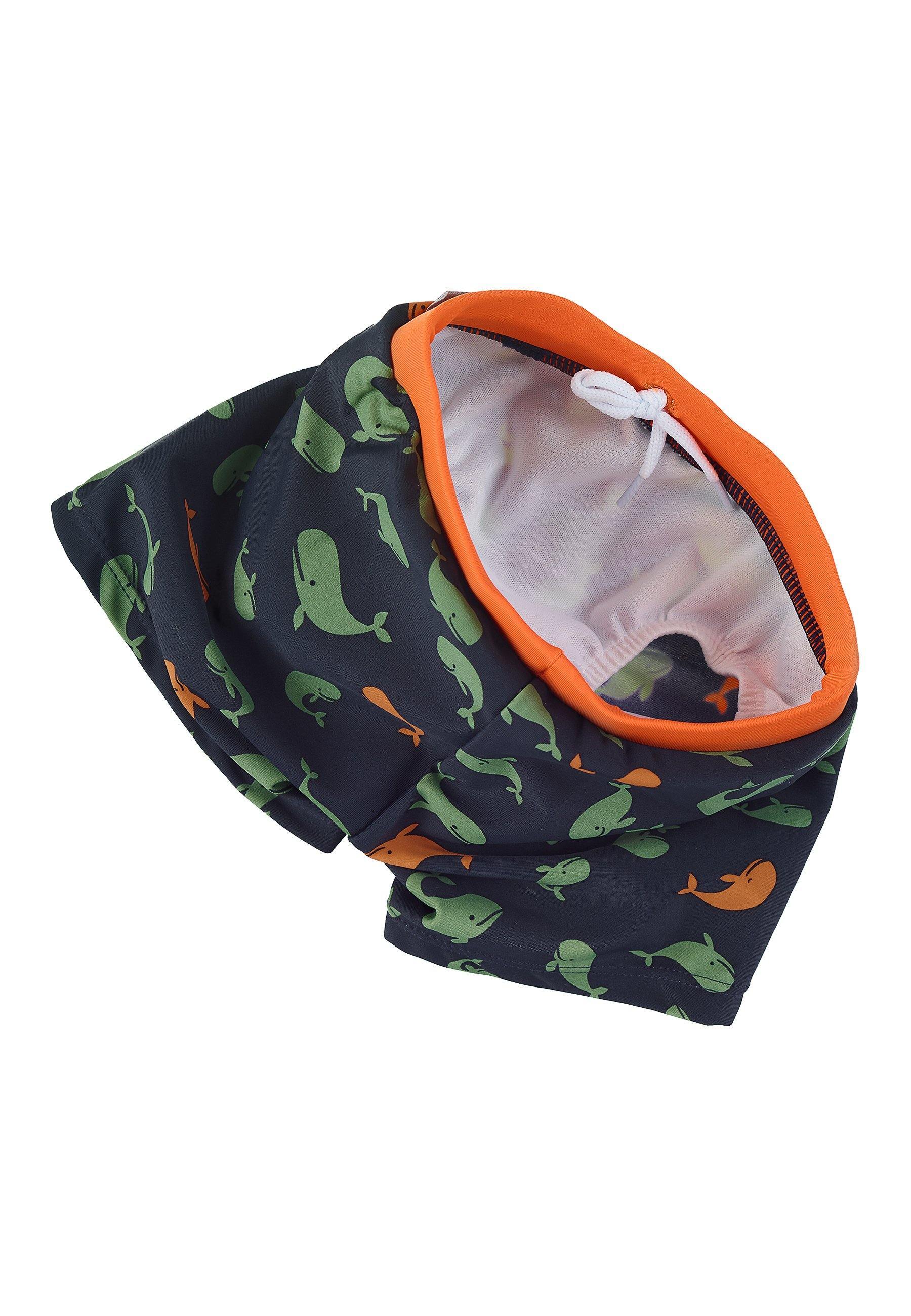 Badeshorts Marine mit Windeleinsatz bis Gr. 86/92