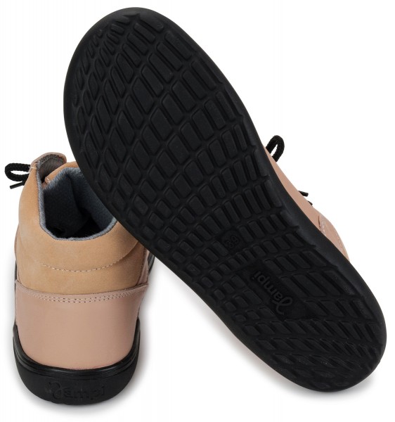 Jonap |a ~ Jampi Leila MidCut Schnürschuh + TEX ~ Old Rose