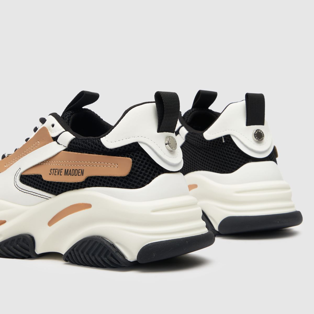 Steve Madden fekete és barna színű birtoklási cipők