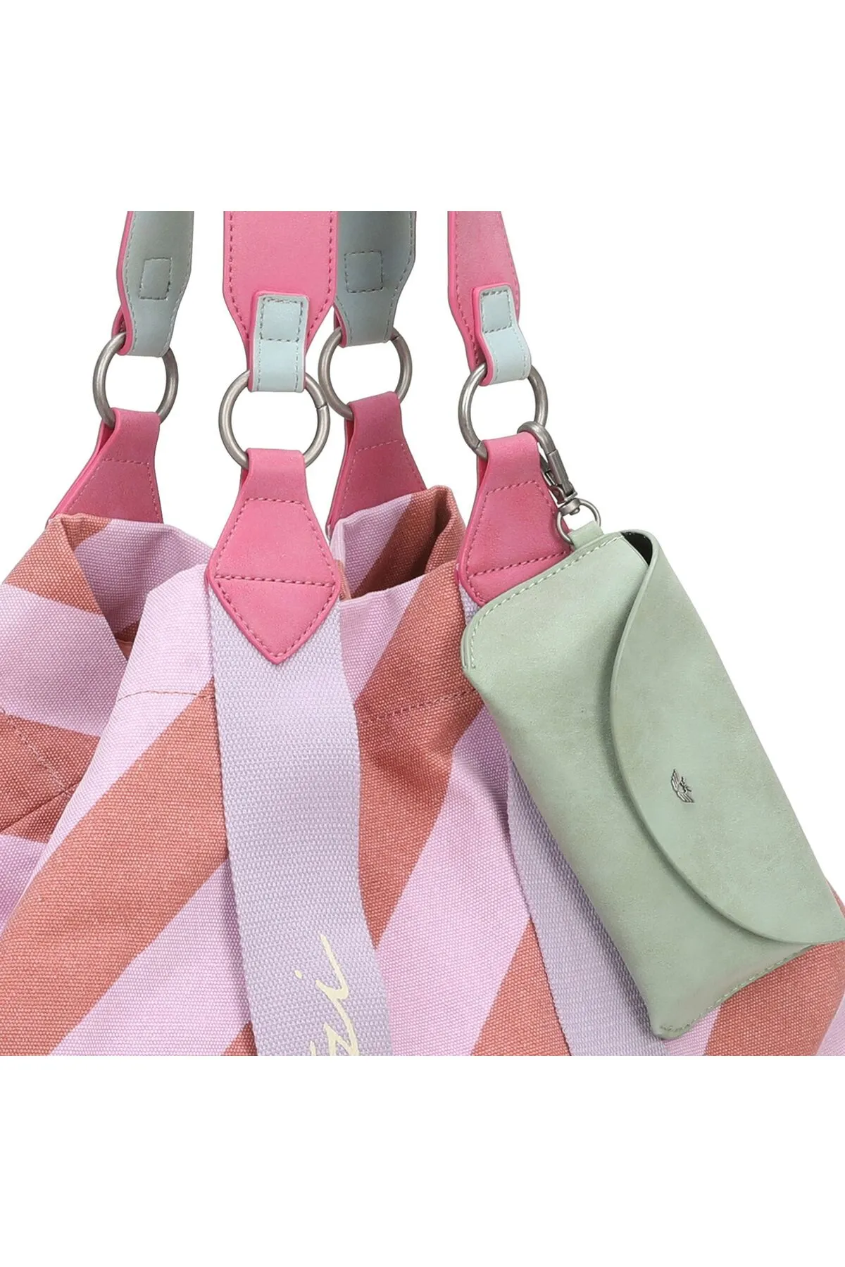 Fritzi aus Preußen  Izzy Ice Canvas Shopper Tasche M 42 cm