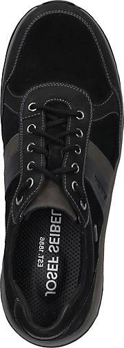 JOSEF SEIBEL Halbschuh Leroy 56, schwarz-kombi
