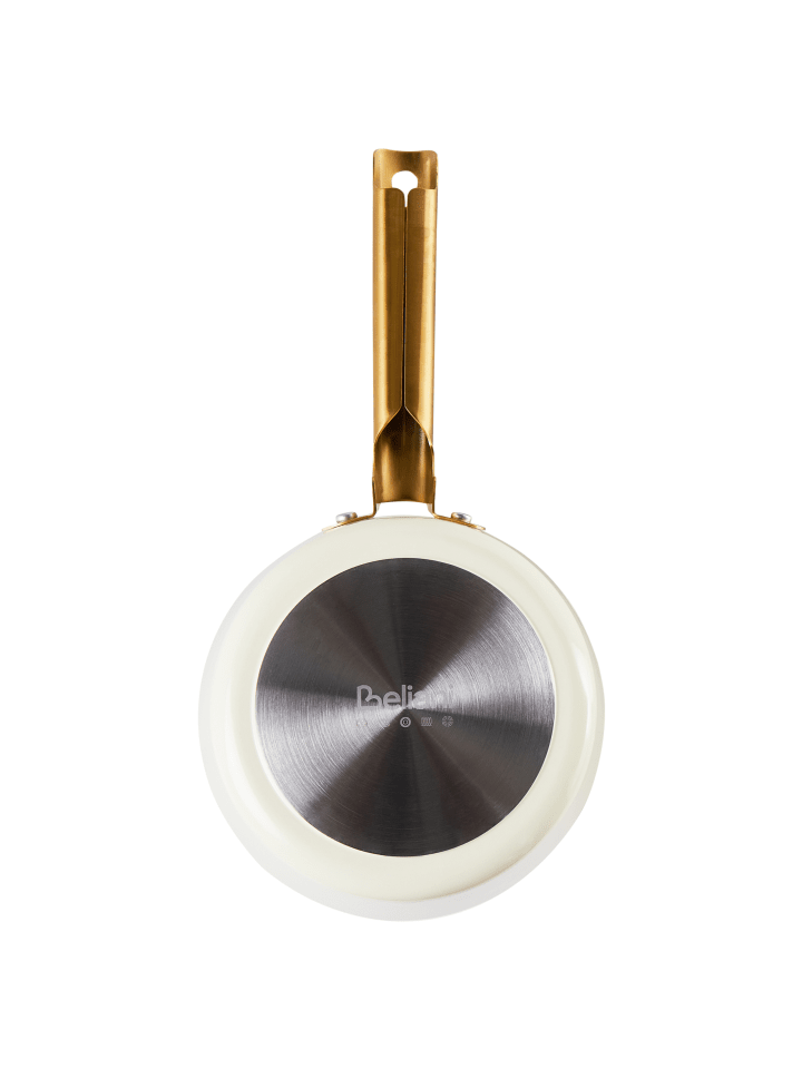 Beliani 10-tlg Kochgeschirr ELITE PRO in Weiß/Silber/Gold günstig kaufen onesize