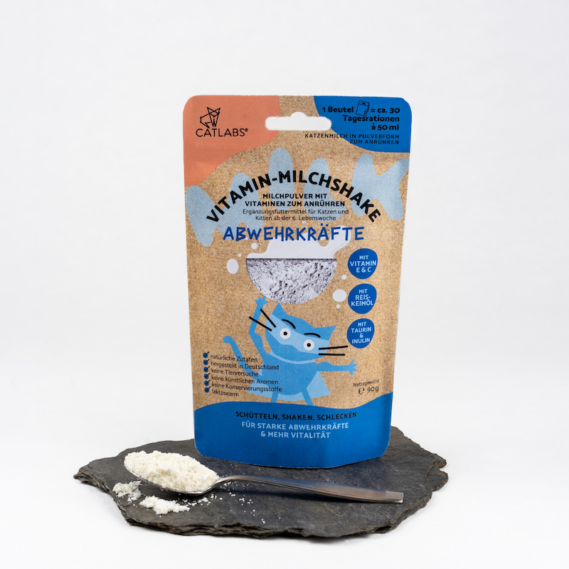 Catlab Katzenmilch & Getränke Catlab Vitamin-Milchshake für Katzen Abwehrkräfte