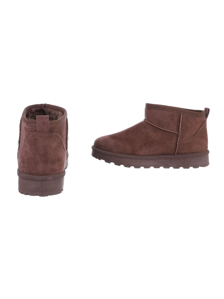 Ital-Design Stiefelette in Braun günstig kaufen